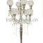 Floor Wedding Candelabra With Crystal Ball