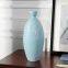 Creative Classical Hand Made Blue Jingdezhen Ceramic Plant Vase Suit For Bedroom Decor