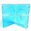 shantou factory cheap clear double blu-ray case 5mm/ 7mm/10/mm/11mm
