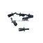 Auto Body black Clips Car Wheel Lining clips plastic Rivets Fasteners auto clips