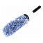 2021 New Microfiber Detailing Wheel Brush Wheel Cleaning Brush With Removable Head Durable Rim Spokes Caliper