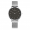 stainless steel fashion woman watch ultrathin quartz man watch