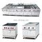 Stainless Steel Hotel Commercial Kitchen Equipment with Gas Combination Cooking Ranges