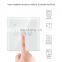 EU/UK Standard 1/2/3 Gang WiFi Tuya Smart Touch Swich Glass Panel Light Switch General Relay Smart Home Alexa Vioce Control