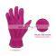 HANDLANDY  flexible Leather Working breathable Women Driving Gloves Ladies Leather work  Gloves Dexterity