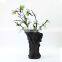 2021 High Quality Modern Nordic White Black Grey Matte Ceramic Porcelain Flower Vase for Home Decor