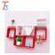Cheap wooden natural unfinished wall mounted display shelf wholesale