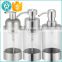 Great Quality Custom Shampoo Hotel Liquid Hand Soap Dispenser Acrylic Cream Foam Cleanser Bottle Spray With Plastic Lotion Pump