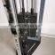 at home gym against the wall crossover cable machine lat pulldown functional trainer commercial life fitness gym equipment