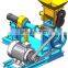 Small Automatic Corn Wheat Grain Snack Extruder Puffing Making Machine