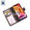 Stylish and Luxury Design Suede Lining Material Anthracite Fitting Genuine Leather Phone Mobile Case Manufacturer