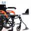 New Style Light Weight Manual Steel Folding Wheelchair for Elderly