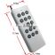 Remote Control Toys White Shell Learning Code/Fixed Code 15 Buttons 433 92MHZ DC12V Wireless RF Remote Control