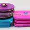 100% Pure FDA LFGB Silicone Collapsible Stacking Food Storage Containers