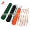 100g/m2 1X50m HDPE extruded plastic orange fence for temporary construction safety net