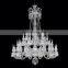 Living room european k9 crystal lamp hotel lobby candle decoration chandelier