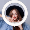 Kytuwy 22inch lamp selfie led ring fill light with tripod stand 22 inch photographic ringlight 3 phone holders custom video
