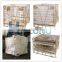 Rigid welded storage PET preform wire mesh cage