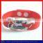 Fashion silicone twist bracelet