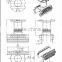 ETD49 Transformer Bobbin Vertical 11+11PIN/Horizontal Bobbin 10+10pin