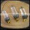 LFD-0029P ~ Charm Natural Clear Quartz Druzy Hexagon Point Pendant , Pave Blue & Black Crystal Rhinestone Pendants Jewelry Maki