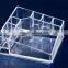 Professional Manufacturer Clear Cube Acrylic Makeup Storage