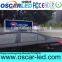 internet control waterproof p5 xxx outdoor led video taxi sign with GPS and installation bracket