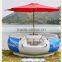 Lake boat with electic motor