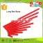 Wooden Montessori Sensorial Toy Long Red Rods