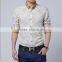 American Special Printed Red Collar Long Sleeve Shirt