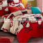 Wholesale bedding set Hello Kitty design bed sheet