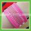 Top Quality Baby Rinne Women Waterproof Foldable Pink Rubber Wrist LED Watch With Best Quality
