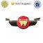 Custom metal star pin badge /professional printing united nations badge/airplane badge