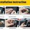 Multi function vehicle mounted mobile phone support magnet 360 degree rotating navigation frame zx