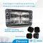 Factory wholesale wireless TPMS in radio DVD navigation display tire pressure and temperature data of four tires