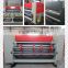 Semi automatic corrugated carton flexo 4 colors printing slotting die cutting machine