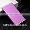 OEM Branded Ultra Slim 4000mAh Aluminum Alloy Shell Mobile cell phone battery charger power bank