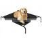 Portable Pet Cat Dog Elevated Bed Lounger Sleeper Cot Black OS004433