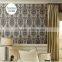 hot embossed non woven wallpaper, vanilla yellow retro damask wall mural for home decorative , moisture-proof wall sticker