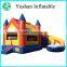Newest design best quality construction truck inflatable castle