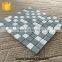 Top Quality Honed Sky Blue Mosaic+cararra Mosaic Chip Size25*25*10mm Silver Grey