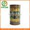 Custom round empty paper tea can for herbal tea wholesale in china