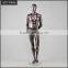fiberglass headless soccer clothes on men suit display mannequin