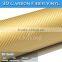 Stretchable Air Bubble Free Gold Carbon Film For Auto Body 1.52x30M 1.27x30M