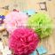 Colorful Large Size Of Cheerleading Tissue Paper Pom Poms Artificial Flower
