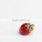 2016 new arrival metal enamel pendant strawberry