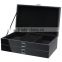 black high quality classic wood cosmetic box wholesale