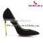 2016 Fashion Sexy High Heels Fashion Sheepskin Shoe Sexy Dancing Shoes Latin High Heels Shoes