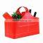 Top grade leather gift basket hotel special gift basket originality Spring Festival gift basket Festival gift packing factory
