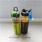 wide mouth with silicone sleeve clear pyrex glass water bottles